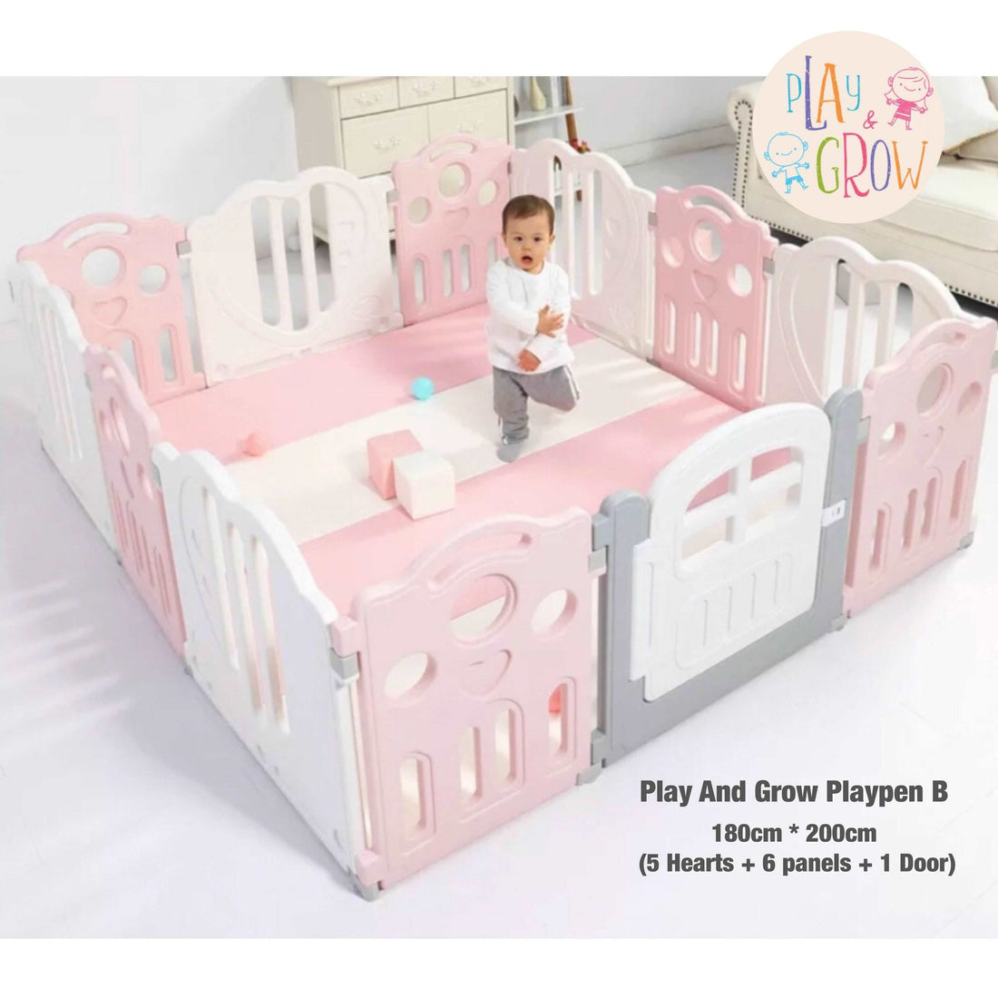 Mega Sale! Shop Playpen B - 12 Pieces Fence (15% OFF) – Play & Grow ...